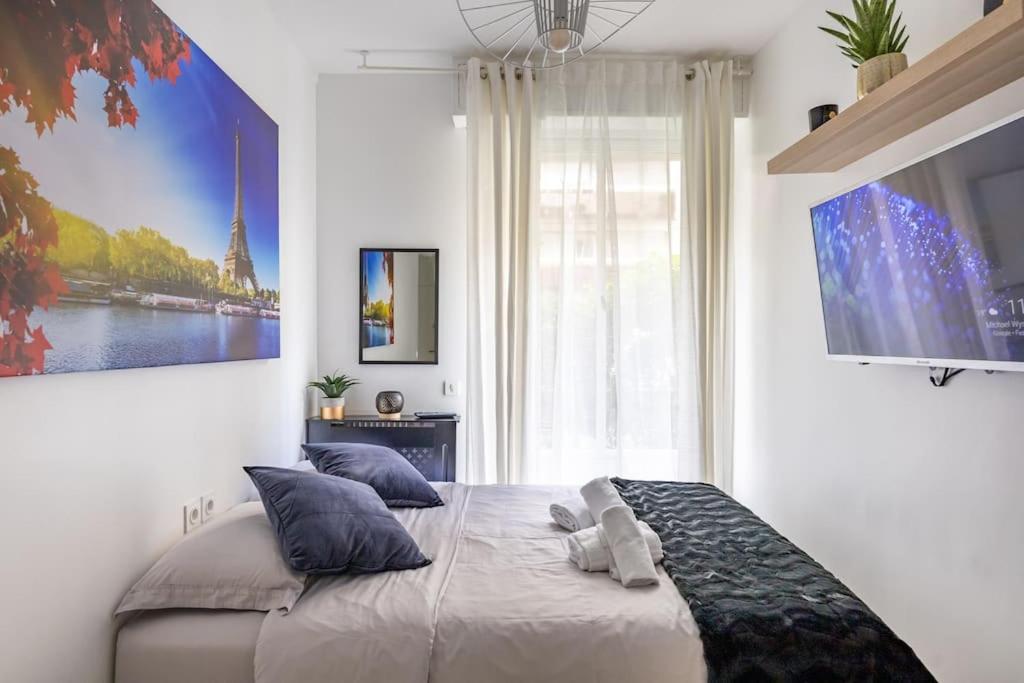 Cozy Studio Near The Eiffel Tower Paris Ngoại thất bức ảnh