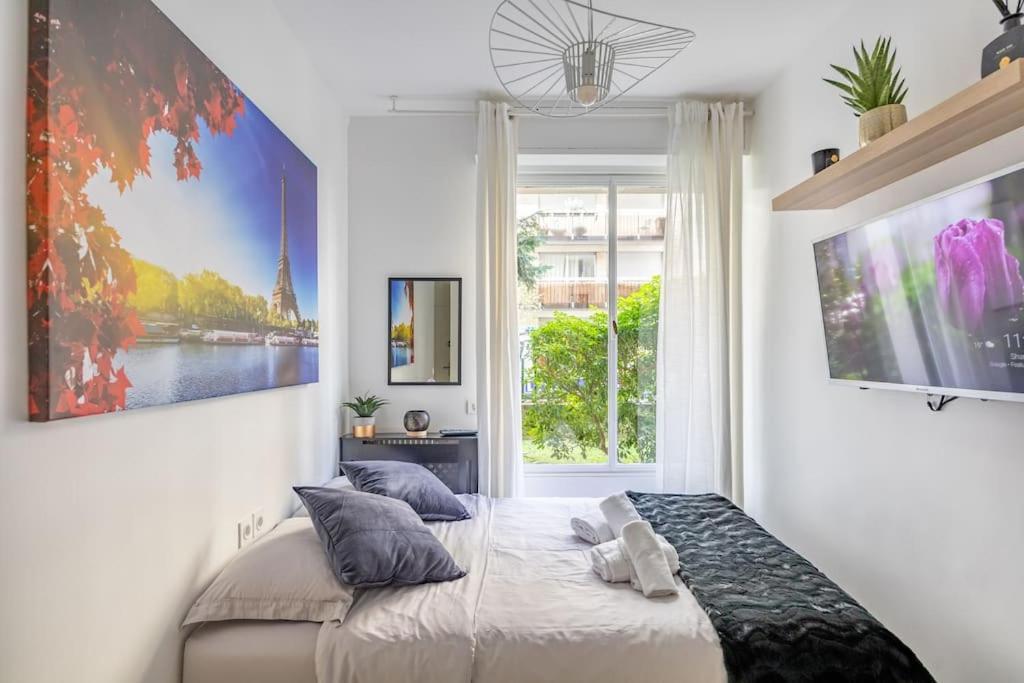 Cozy Studio Near The Eiffel Tower Paris Ngoại thất bức ảnh